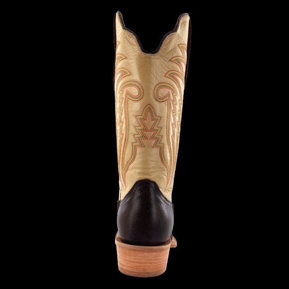 NEW R. WATSON Men’s Heavy Roughout Wide Square 13″ Bone/Chocolate Size 11 - Picture 5 of 5